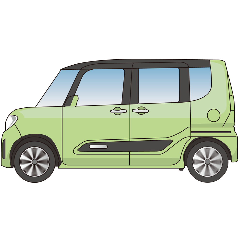 自動車平面イラスト